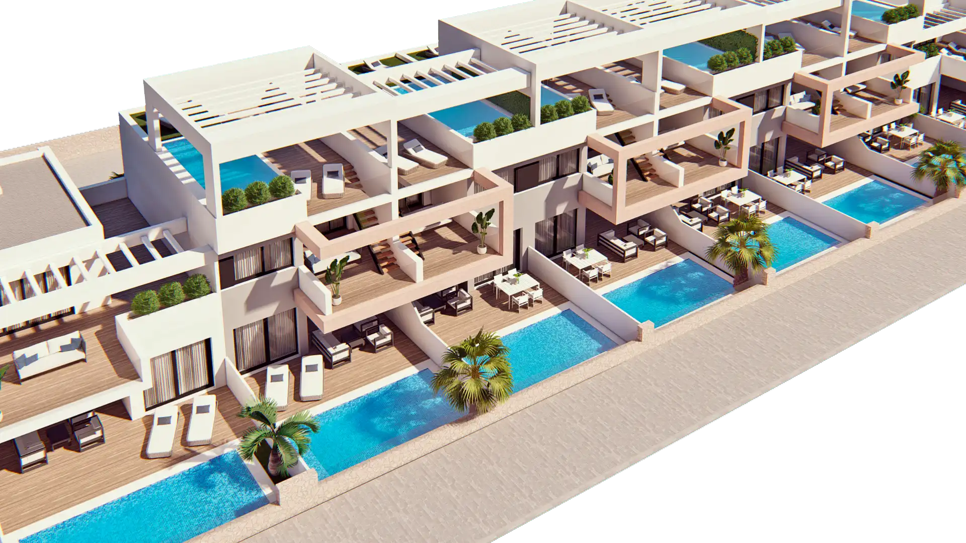 Bungalow with pool for sale in Balcón de Finestrat - Terra Marina, imagen 6