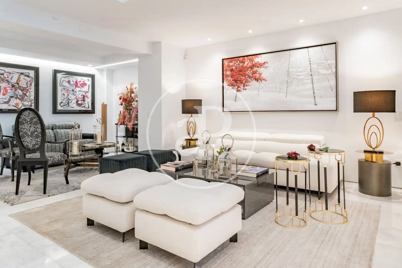 Sala de estar de Piso en venta en Madrid con Aire acondicionado, Calefacción y Jardín privado