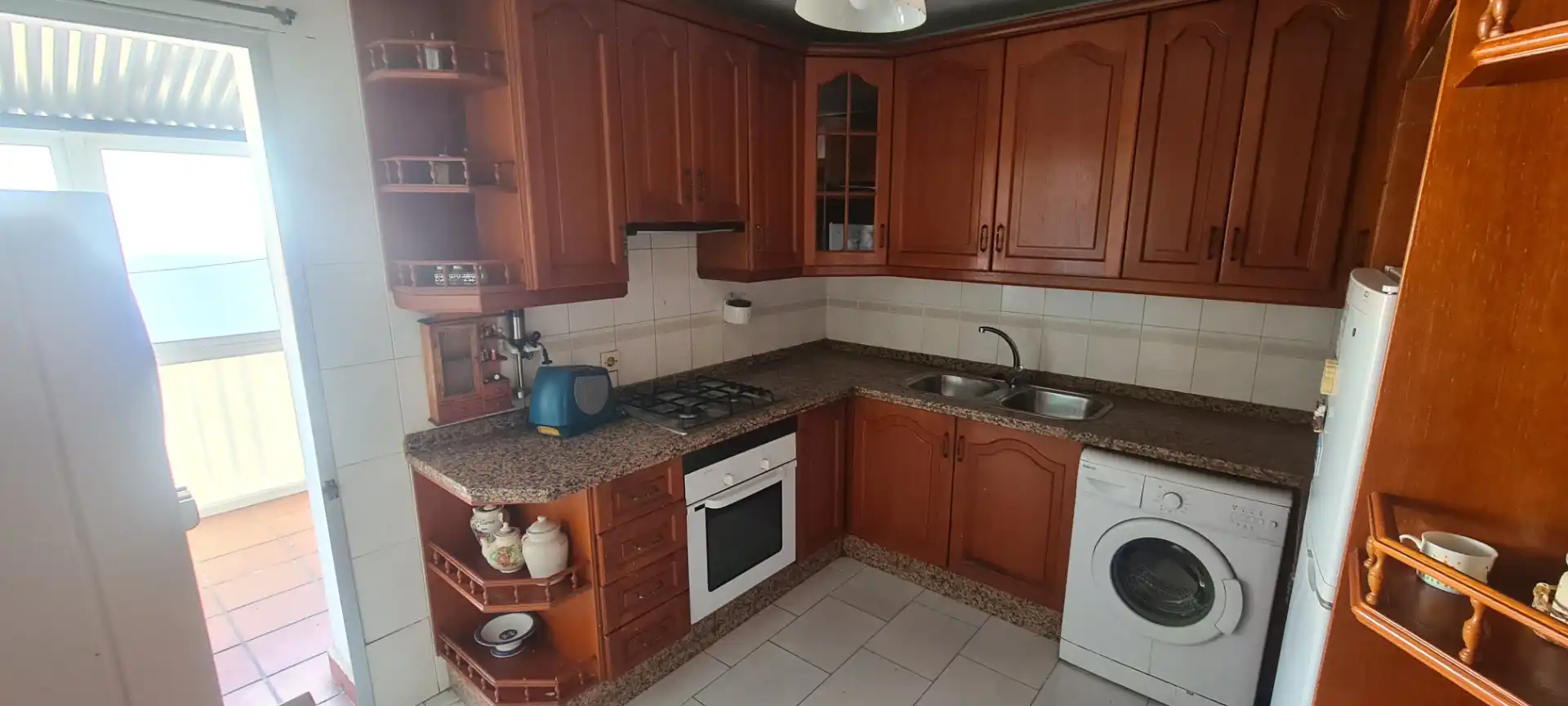 Cocina de Piso en venta en Berlanga con Terraza, Horno y Lavadora