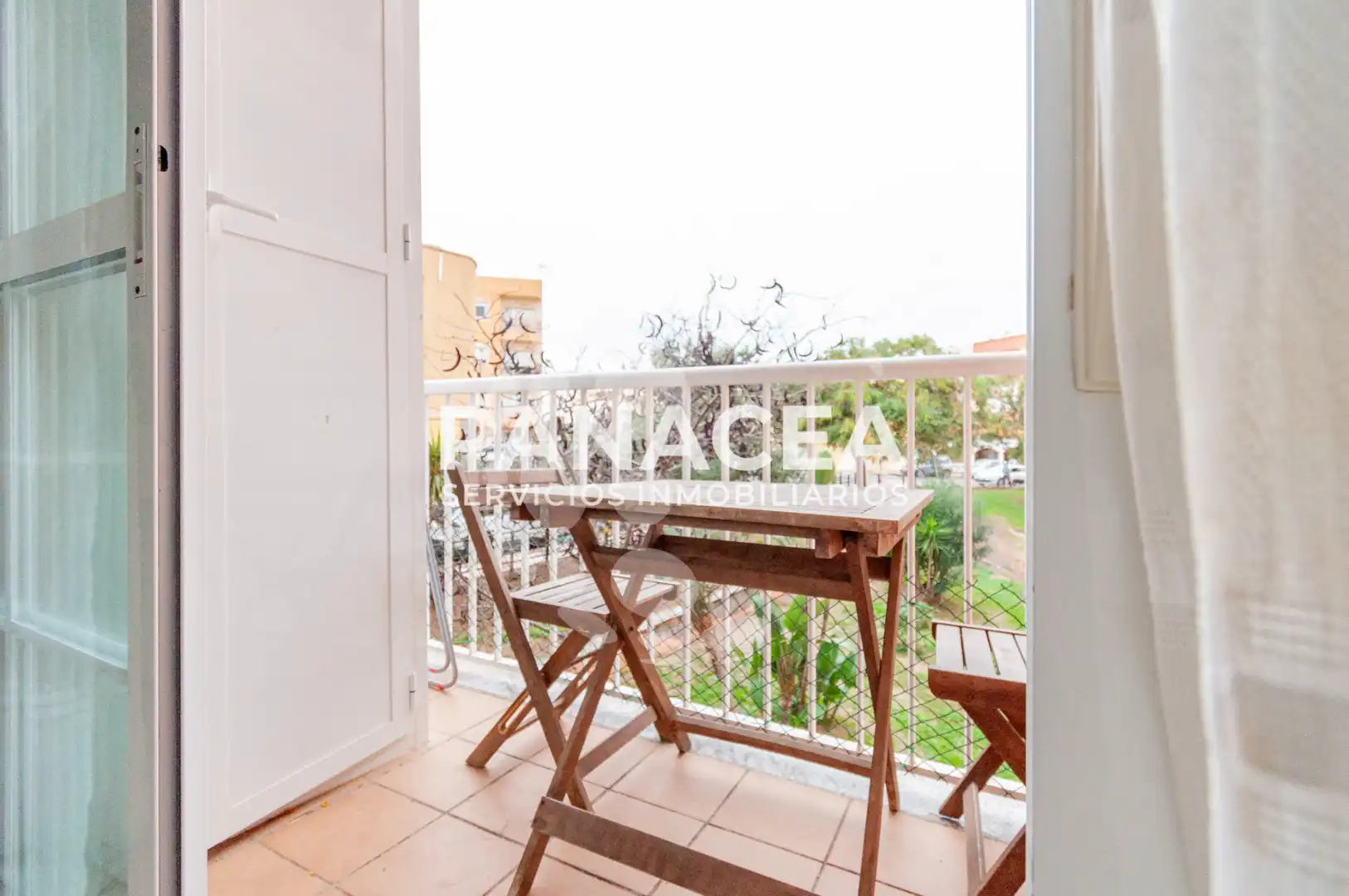 Balcony of Study for sale in Roquetas de Mar  with Furnished, Oven and Microwave