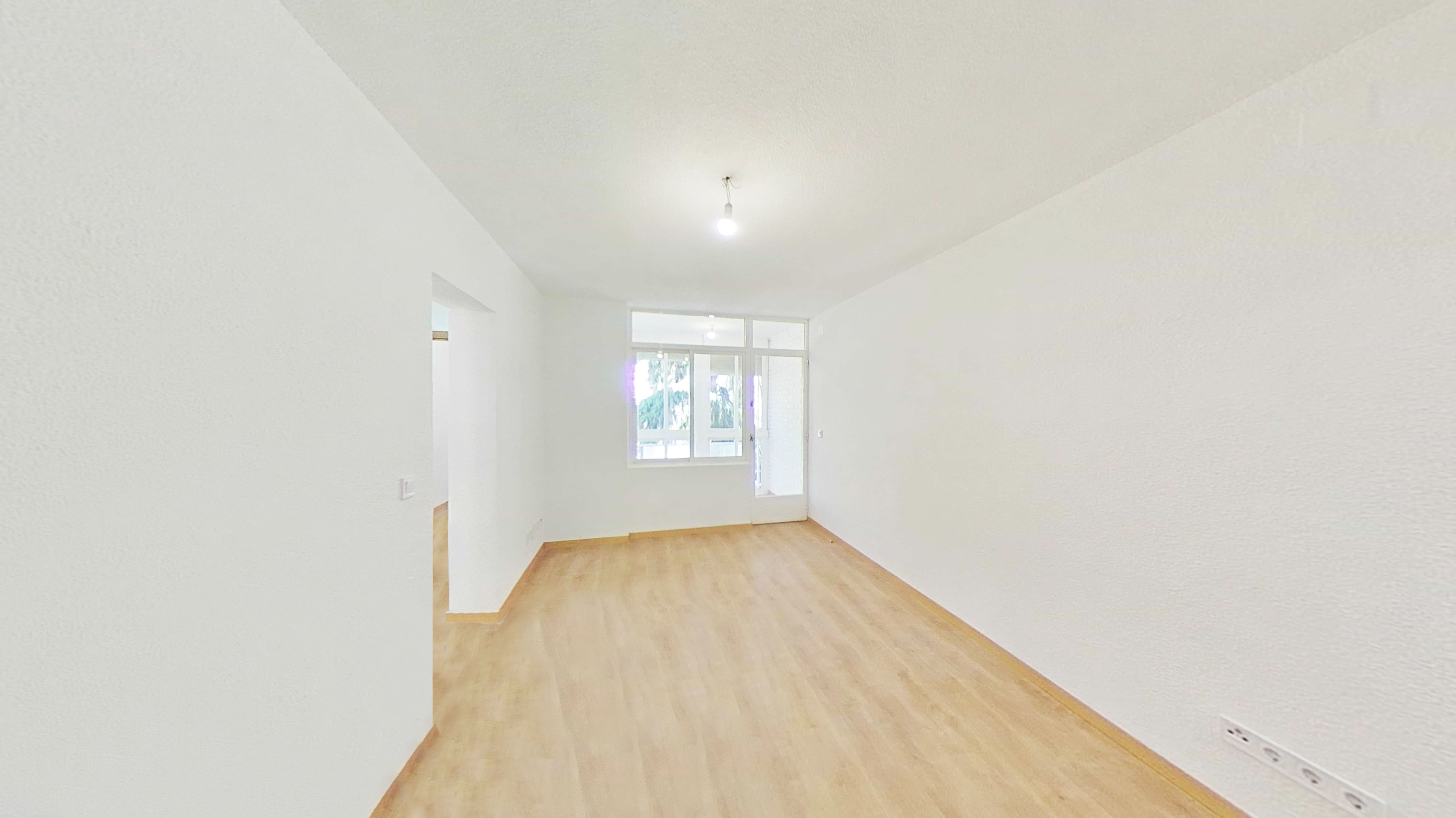 Living room of Flat for sale in  Madrid Capital  with Private garden, Terrace and Oven