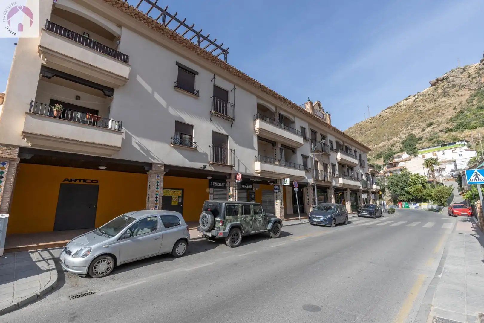 Exterior view of Flat for sale in Güéjar Sierra  with Air Conditioner, Heating and Terrace