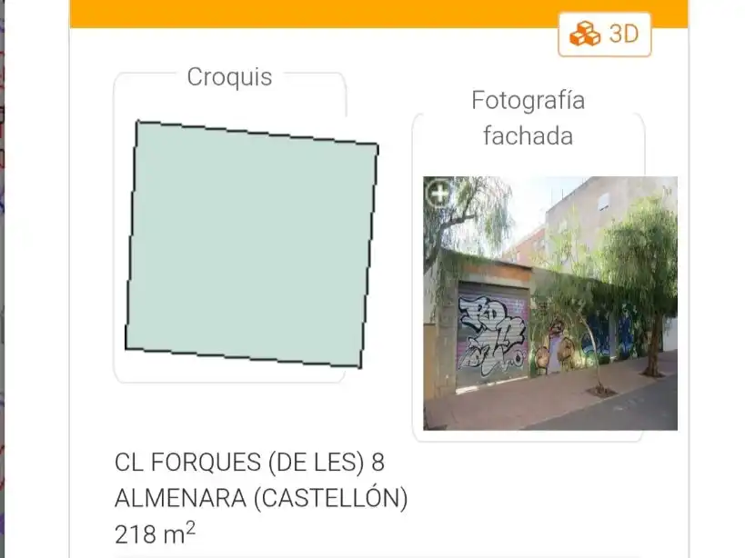 Terreny residencial en venda a Carrer les Forques 6
