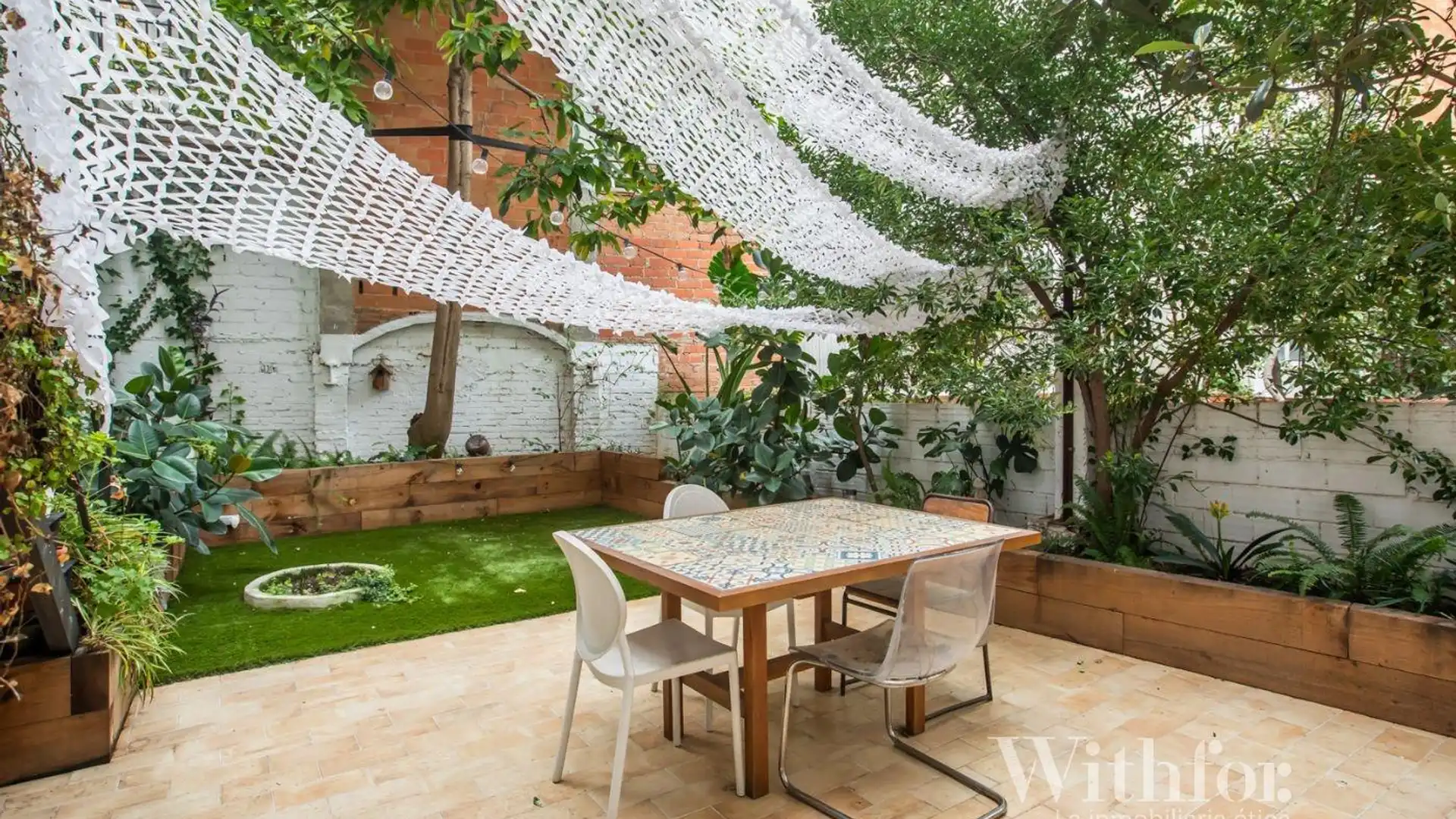 Terrace of Planta baja for sale in  Barcelona Capital  with Private garden and Terrace