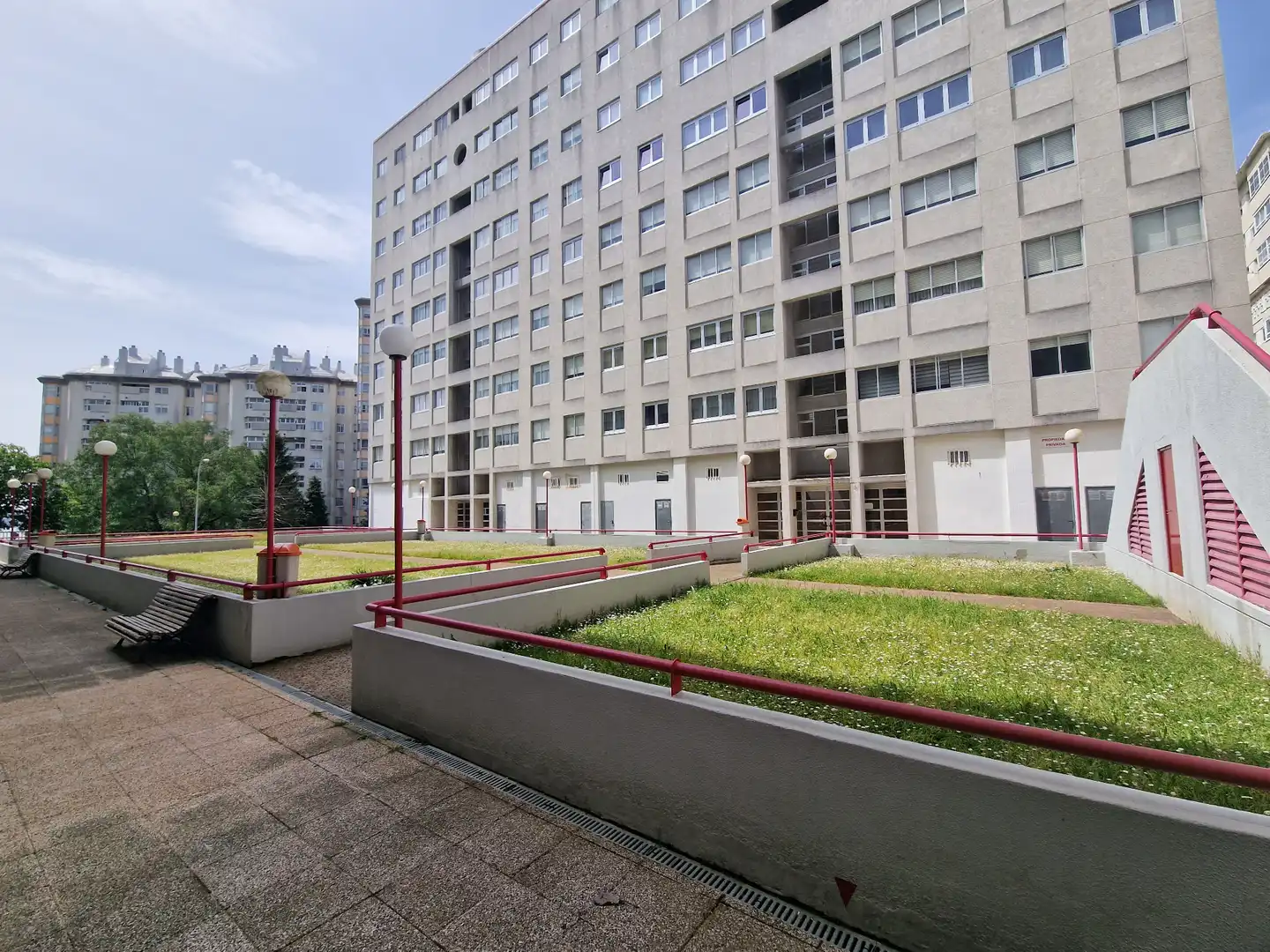 Außenansicht von Wohnung zum Verkauf in Ferrol mit Terrasse und Abstellraum