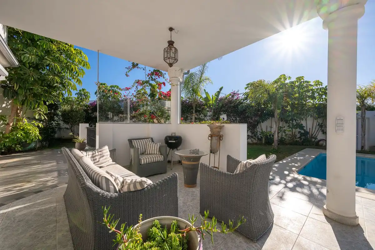 Terraza de Casa o chalet en venta en Marbella con Terraza, Trastero y Piscina