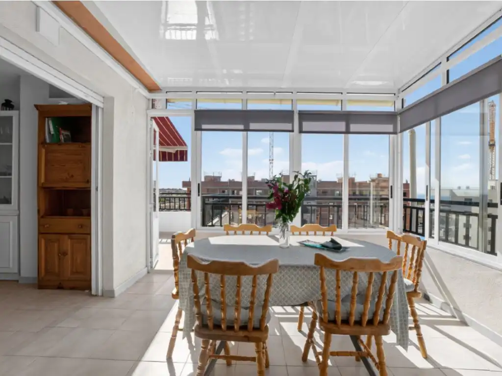 Terrace of Attic for sale in Torrevieja  with Air Conditioner, Washing machine and Community pool