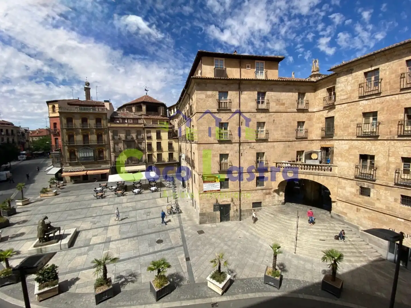 Vista exterior de Piso de alquiler en Salamanca con Calefacción, Amueblado y Horno