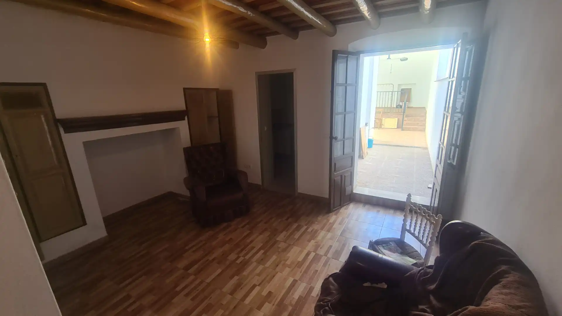 Sala d'estar de Casa o xalet en venda en Azuaga amb Terrassa i Balcó
