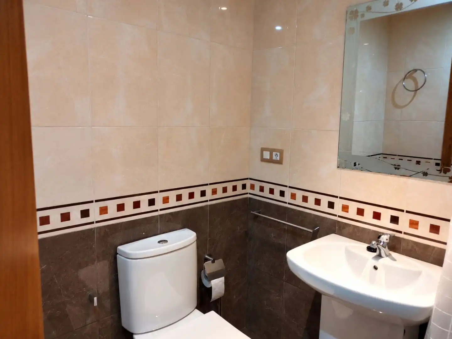 Badezimmer von Wohnung zur Miete in Centro