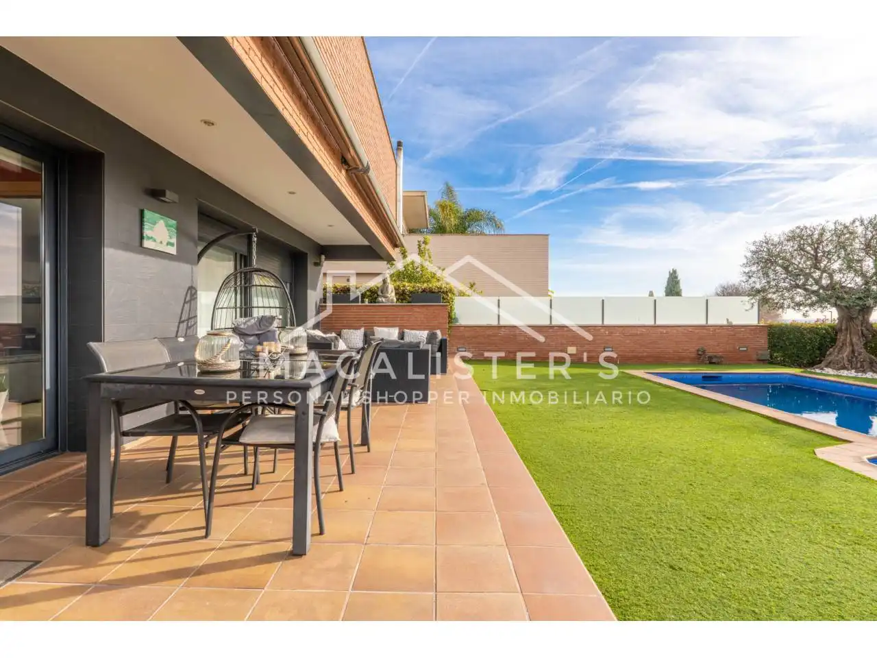Terraza de Casa o chalet en venta en Teià con Aire acondicionado, Calefacción y Jardín privado