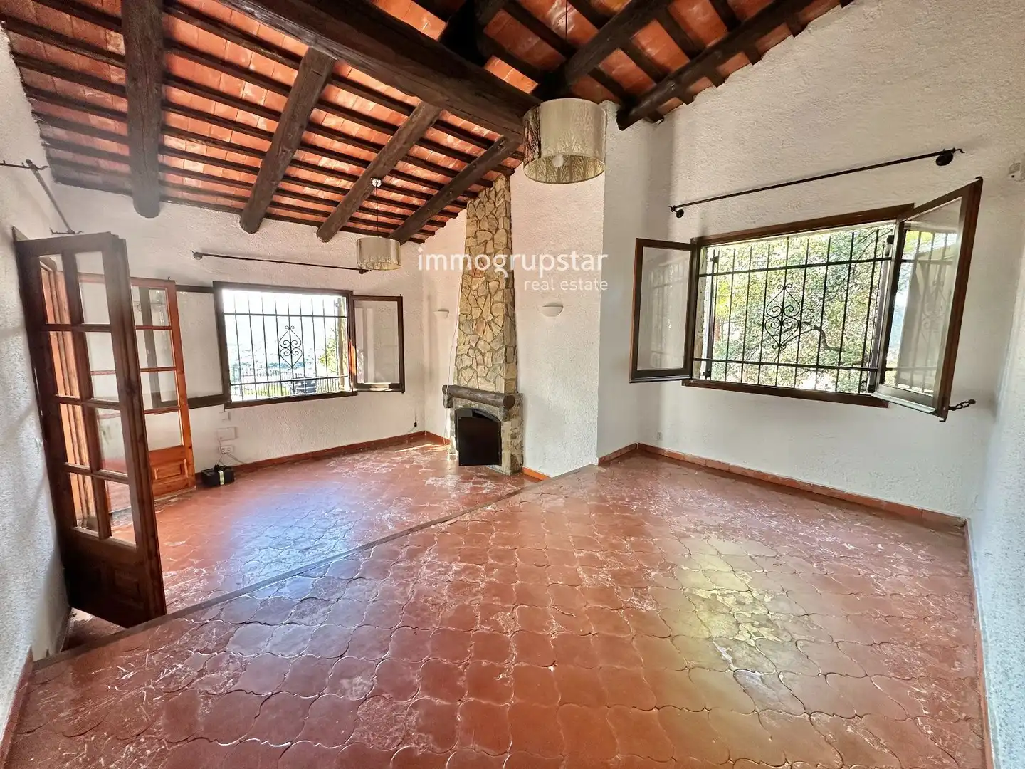 Sala de estar de Casa o chalet en venta en Calonge i Sant Antoni con Terraza
