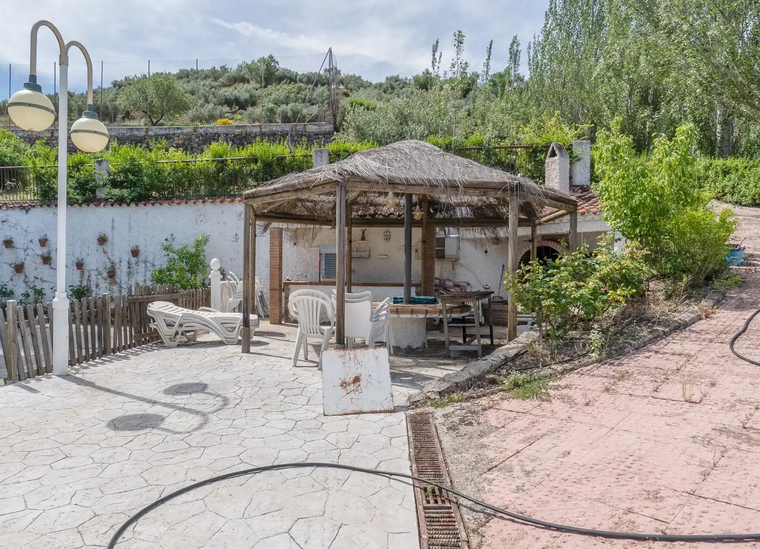 Terraza de Casa o chalet en venta en Valdepeñas de Jaén con Aire acondicionado, Calefacción y Jardín privado