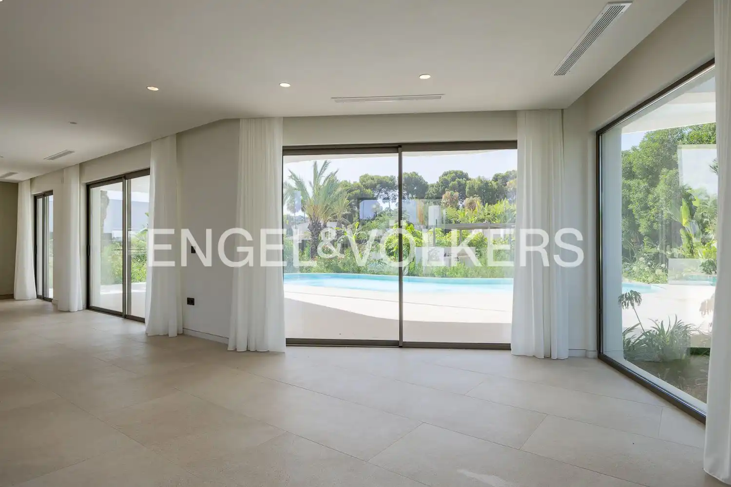 Sala d'estar de Casa o xalet en venda en Jávea / Xàbia amb Aire condicionat, Calefacció i Jardí privat