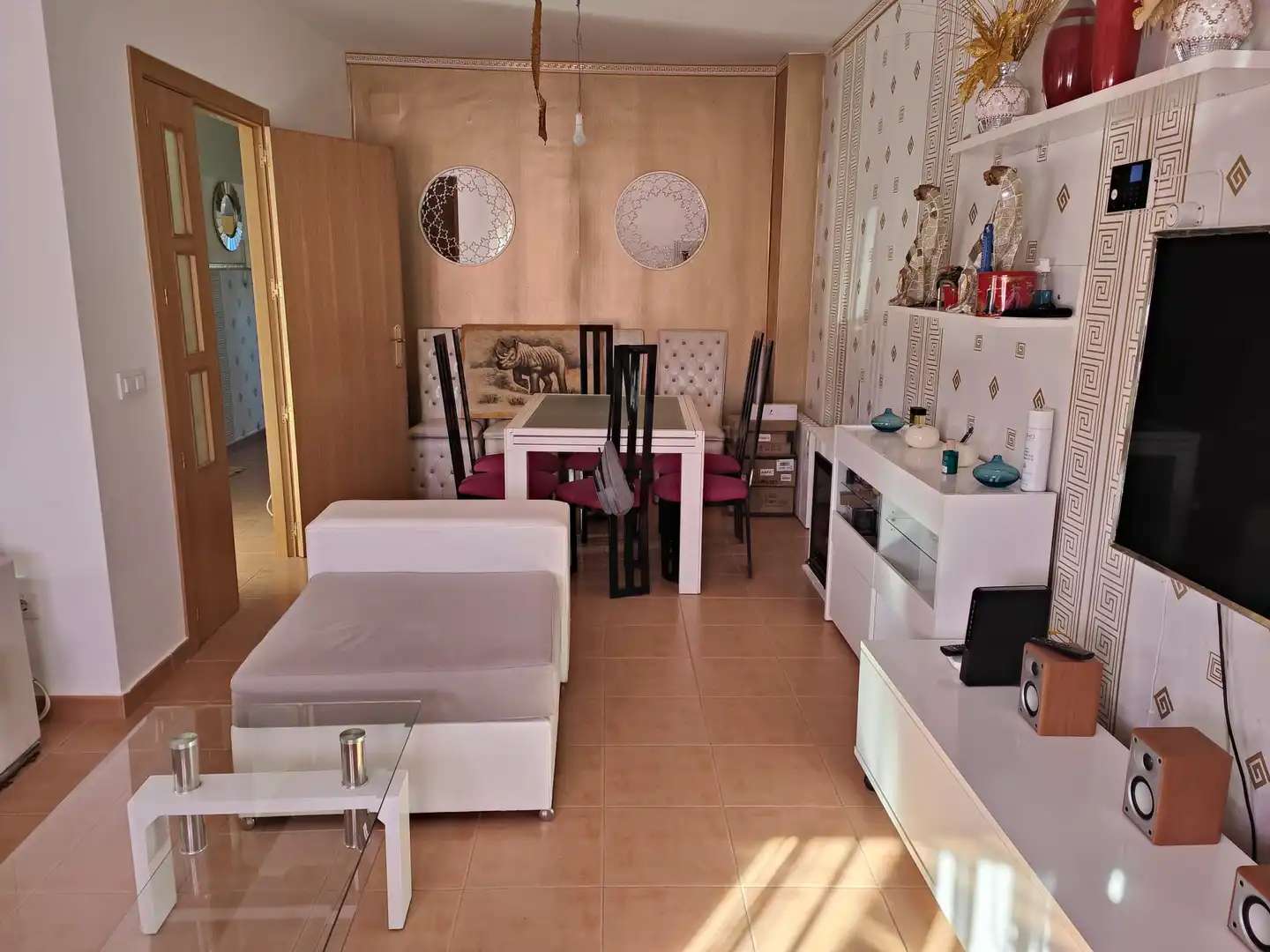Comedor de Casa adosada en venta en Cabezamesada con Calefacción, Parquet y Piscina