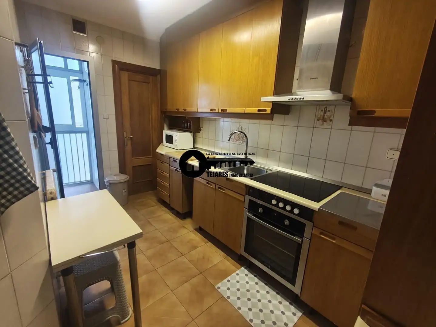 Kitchen of Flat for rent in Albacete  with Heating, Parquet flooring and Balcony
