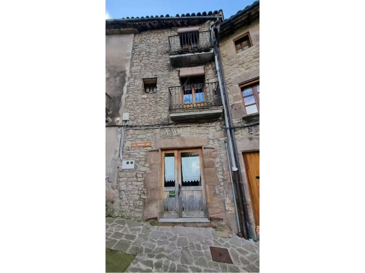 Vista exterior de Finca rústica en venda en Alpens, Barcelona
