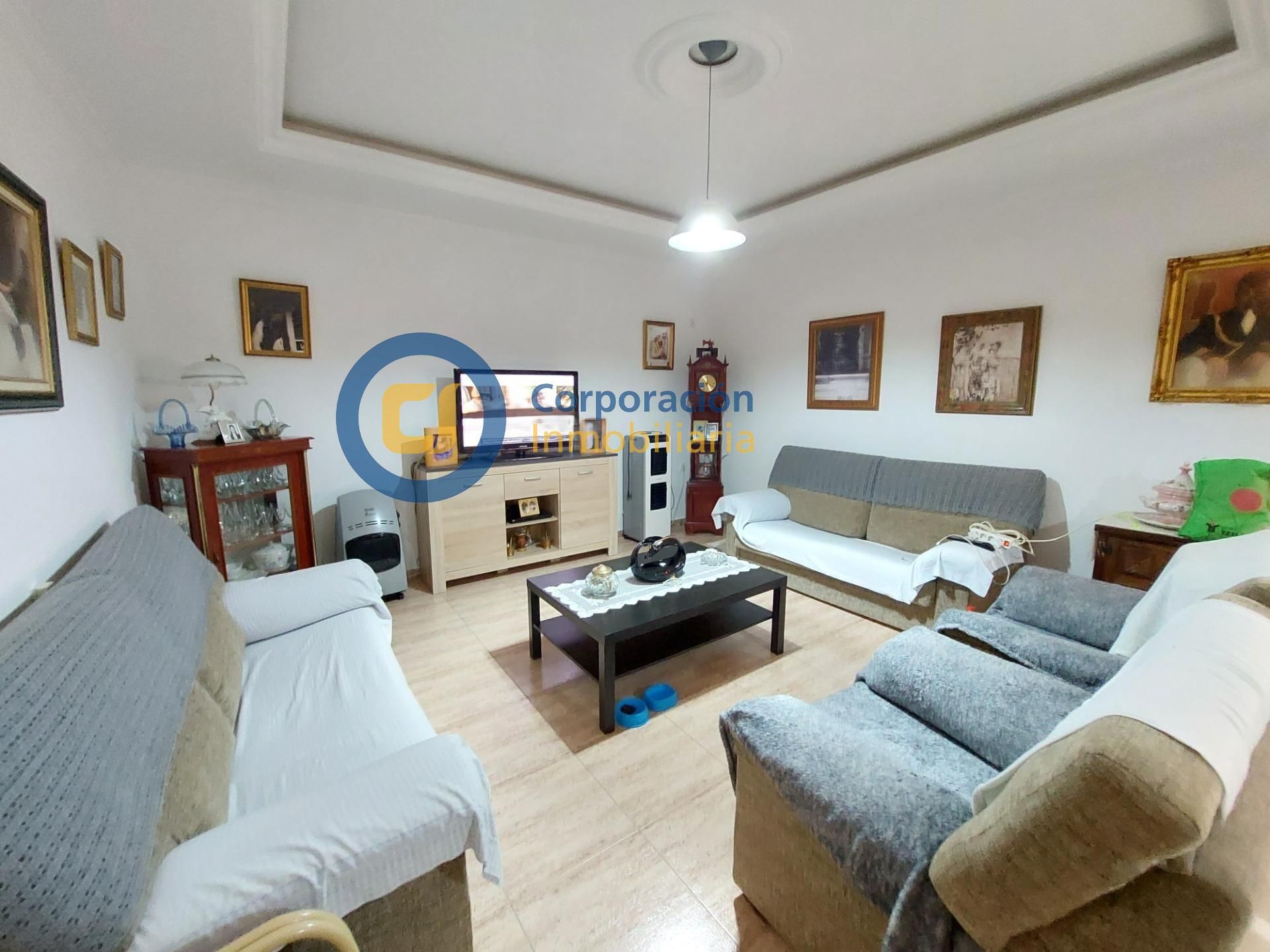 Sala de estar de Casa o chalet en venta en Lorca con Calefacción, Trastero y Amueblado