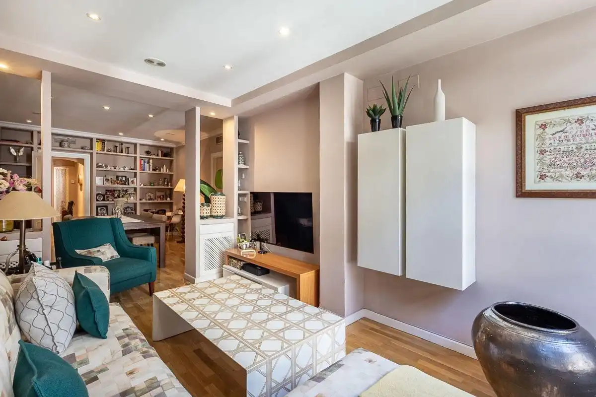 Sala de estar de Piso en venta en Granada con Aire acondicionado, Calefacción y Trastero