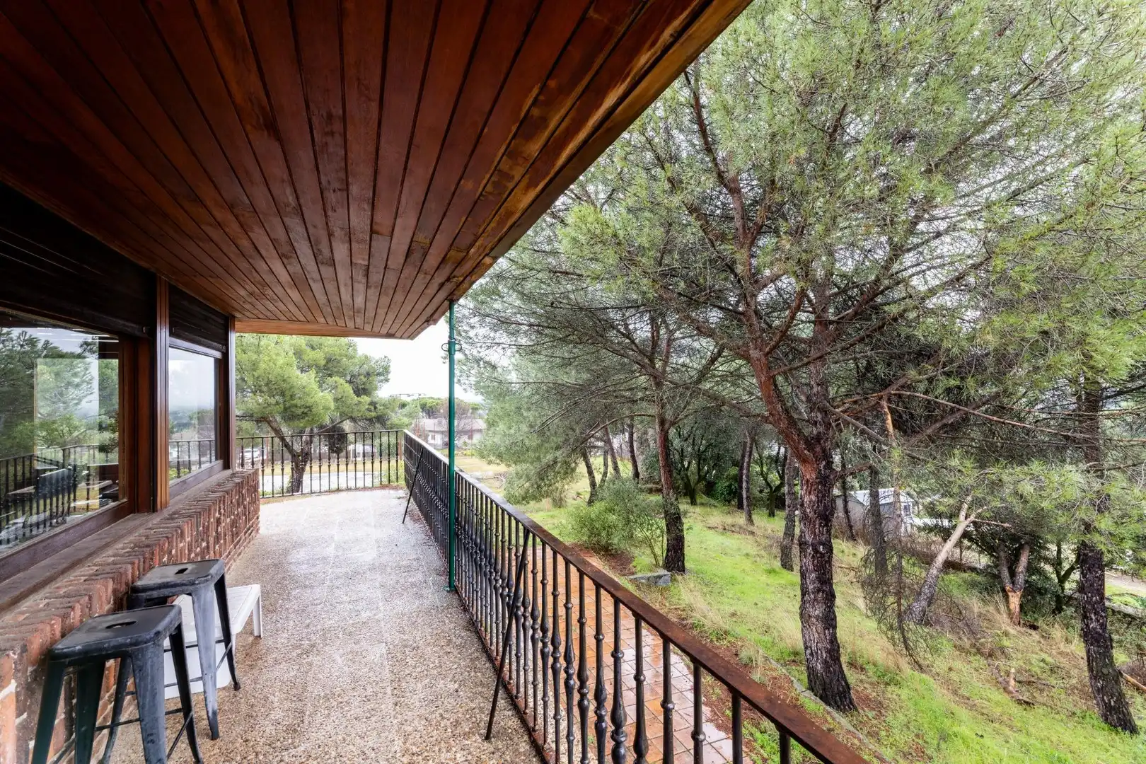 Terrassa de Casa o xalet en venda en Torrelodones amb Calefacció, Jardí privat i Terrassa