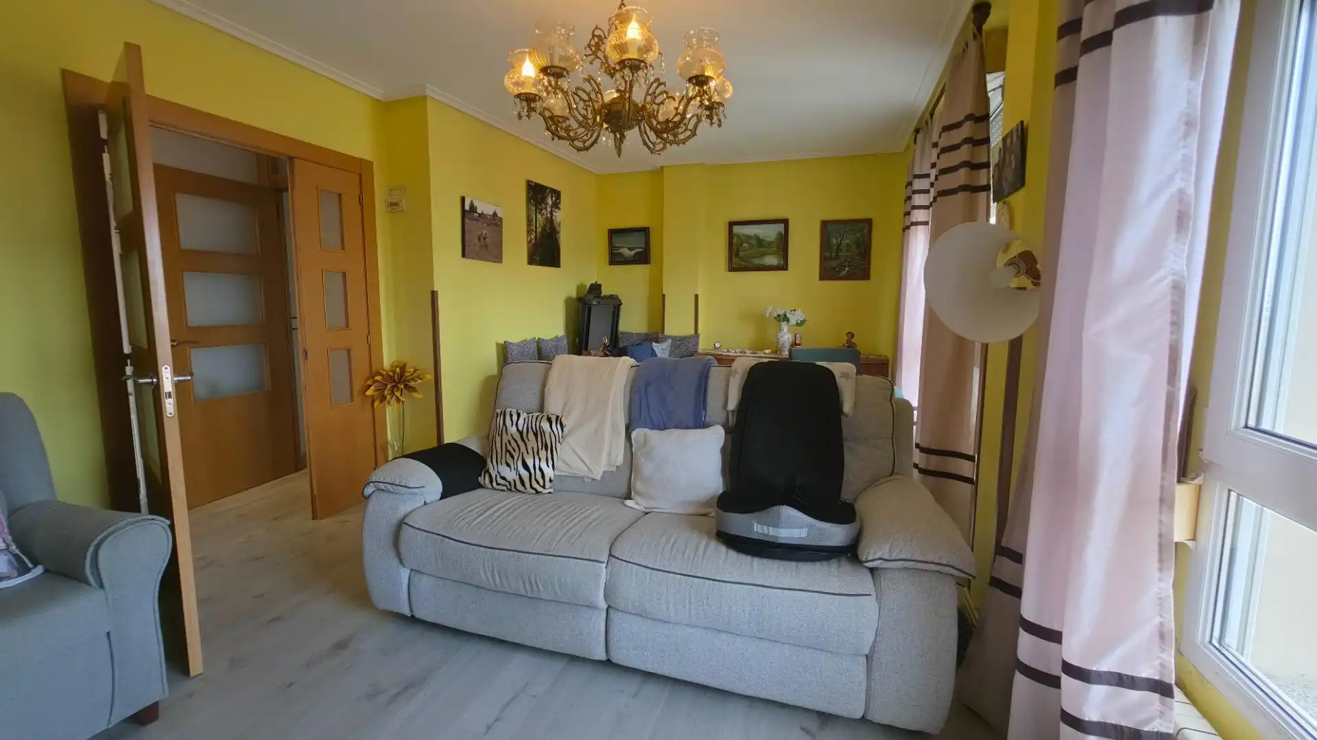 Living room of Flat for sale in Santander  with Heating