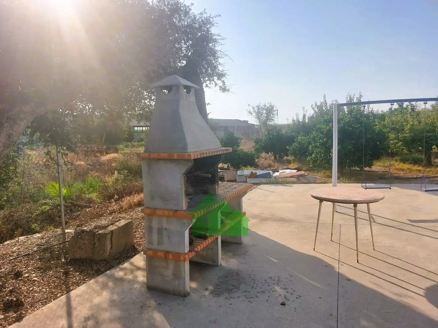 Jardín de Casa o chalet de alquiler en Valdelacalzada con Aire acondicionado, Trastero y Piscina