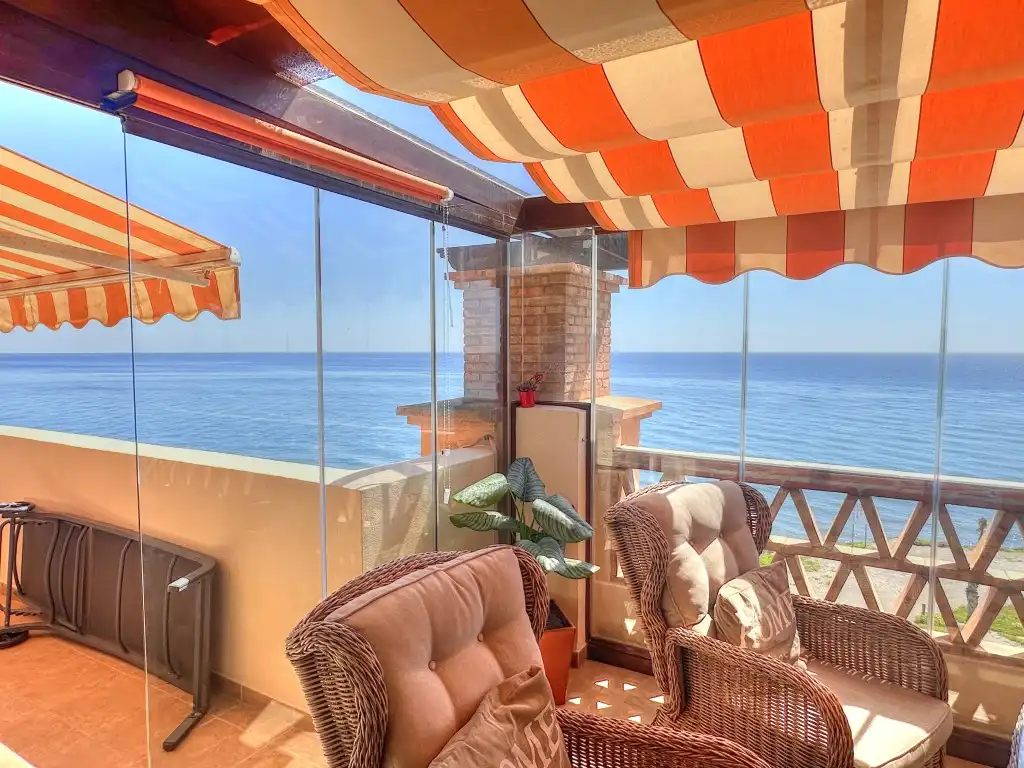 Terrasse von Maisonette zum Verkauf in Torrox mit Klimaanlage, Heizung und Terrasse