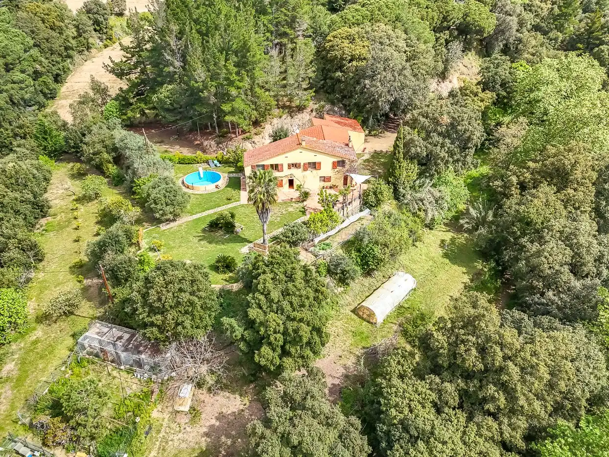 Jardín de Finca rústica en venta en Sant Iscle de Vallalta con Calefacción, Terraza y Trastero
