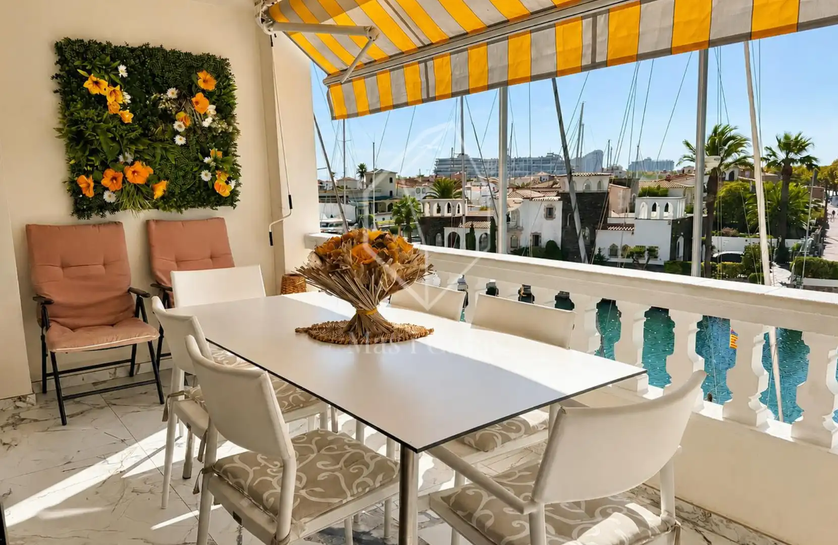 Terrassa de Dúplex en venda en Empuriabrava amb Aire condicionat, Calefacció i Terrassa