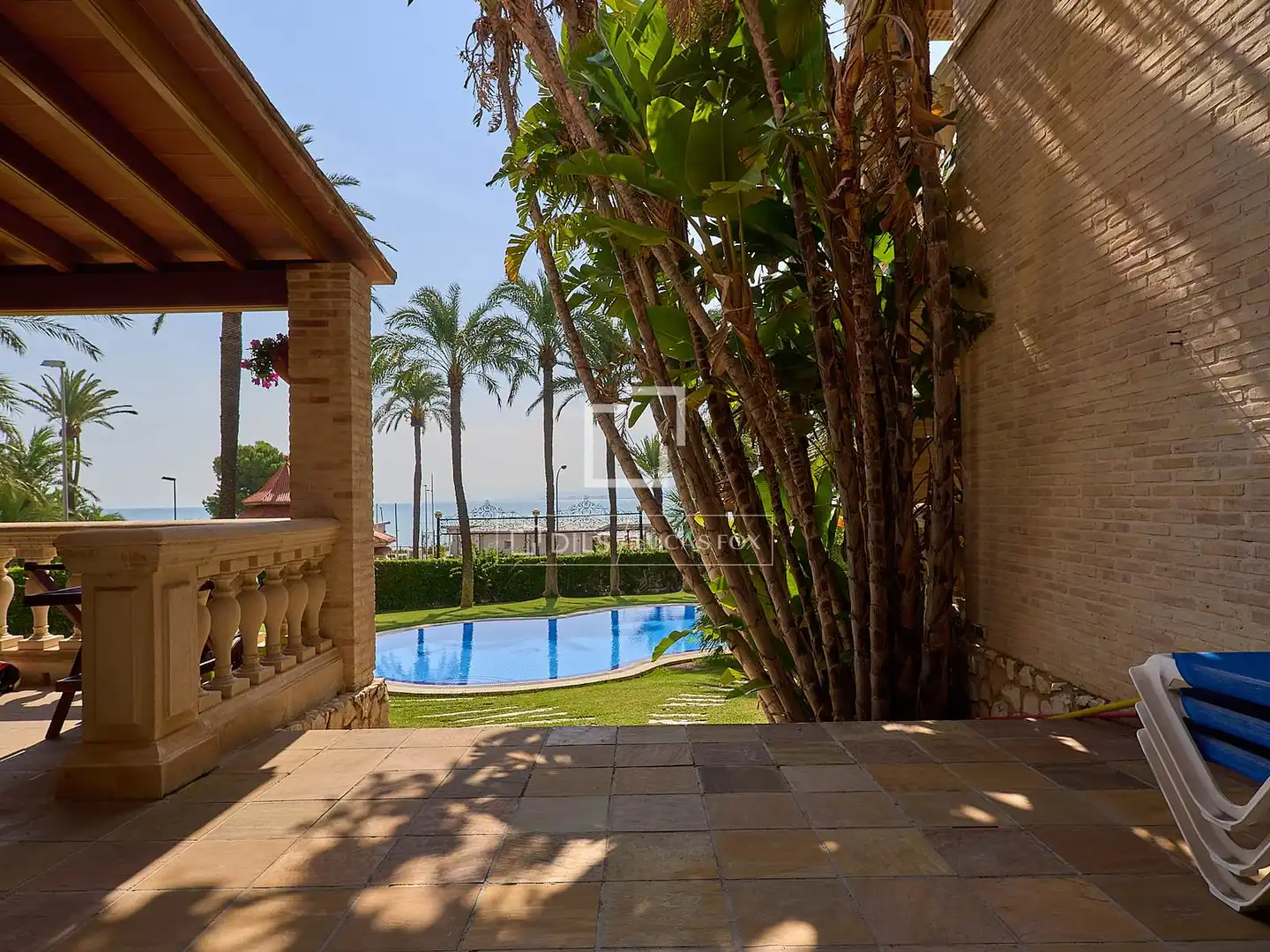 Garden of Houses for sale in Cullera  with Air Conditioner, Heating and Private garden