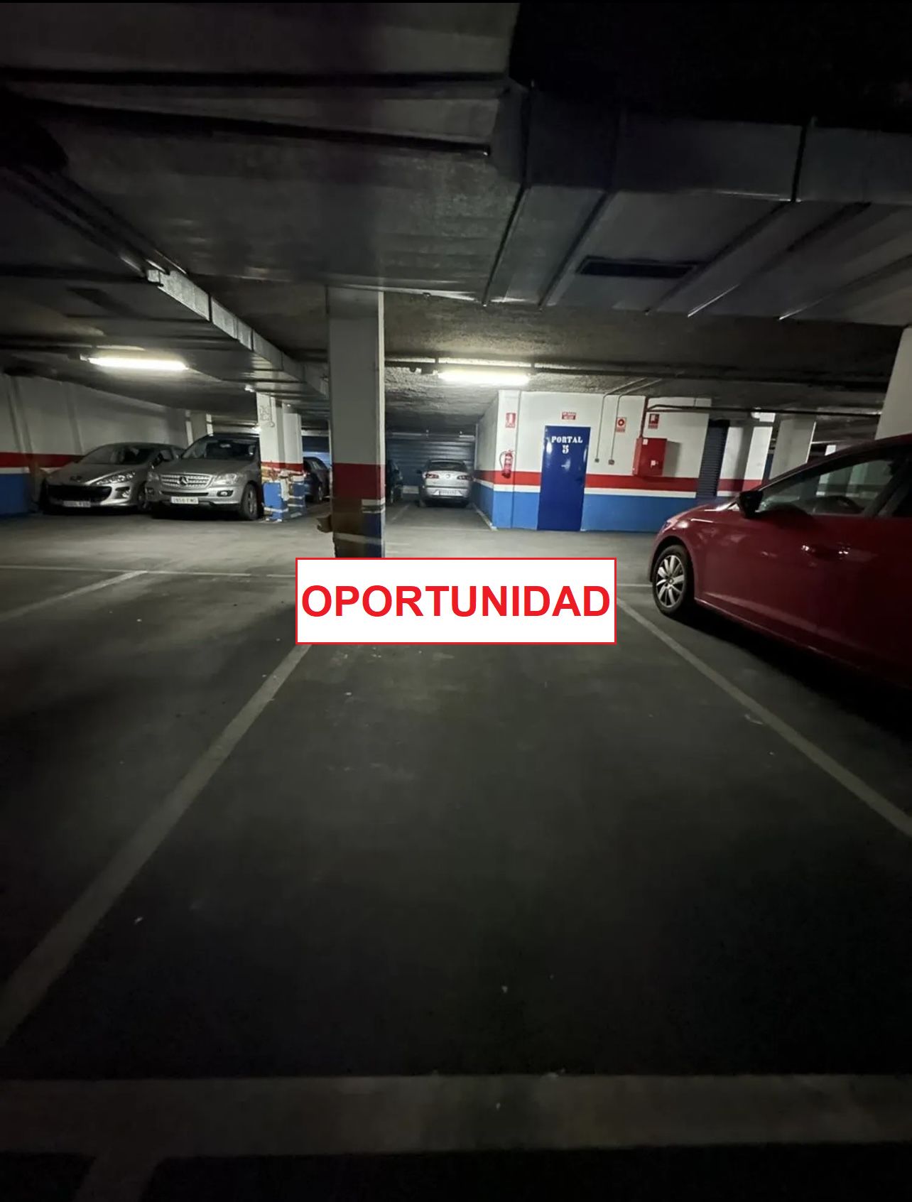 Parking of Flat to rent in Ciudad Real Capital  with Air Conditioner, Terrace and Storage room