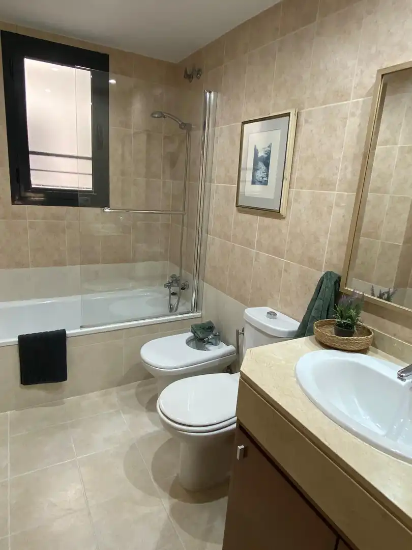 Baño de Piso de alquiler en Massalfassar con Aire acondicionado y Amueblado