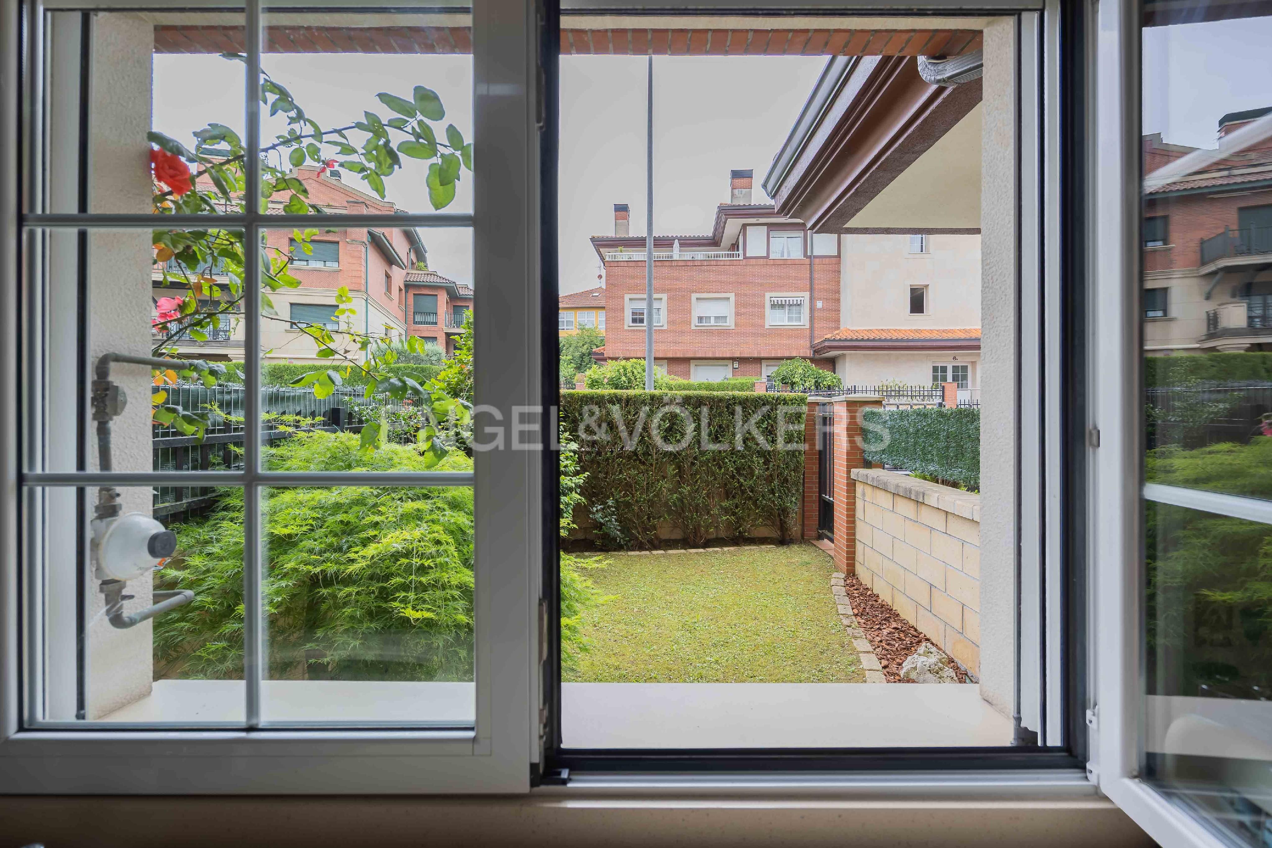 Exterior view of Single-family semi-detached for sale in Galdakao  with Heating, Private garden and Terrace