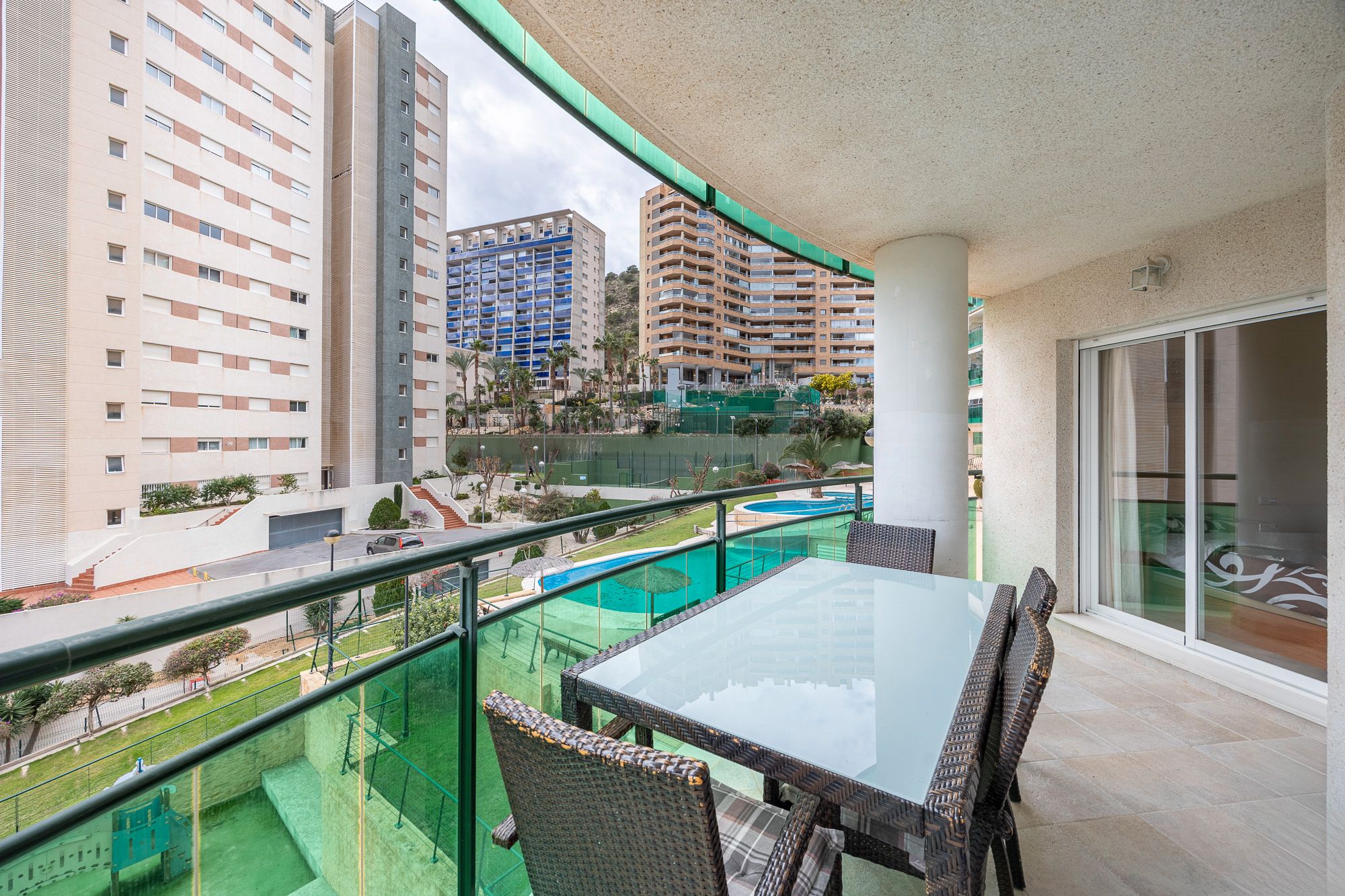 Terrace of Flat for sale in  Madrid Capital  with Storage room, Swimming Pool and Furnished