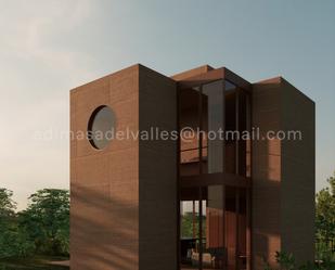 Exterior view of House or chalet for sale in Sant Cugat del Vallès  with Air Conditioner, Private garden and Parquet flooring