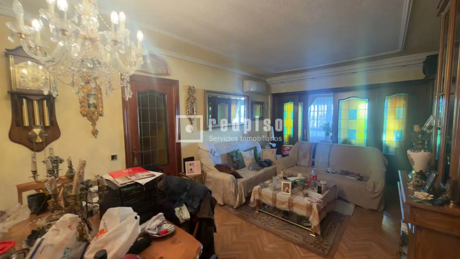 Sala d'estar de Pis en venda en Móstoles amb Aire condicionat, Calefacció i Parquet