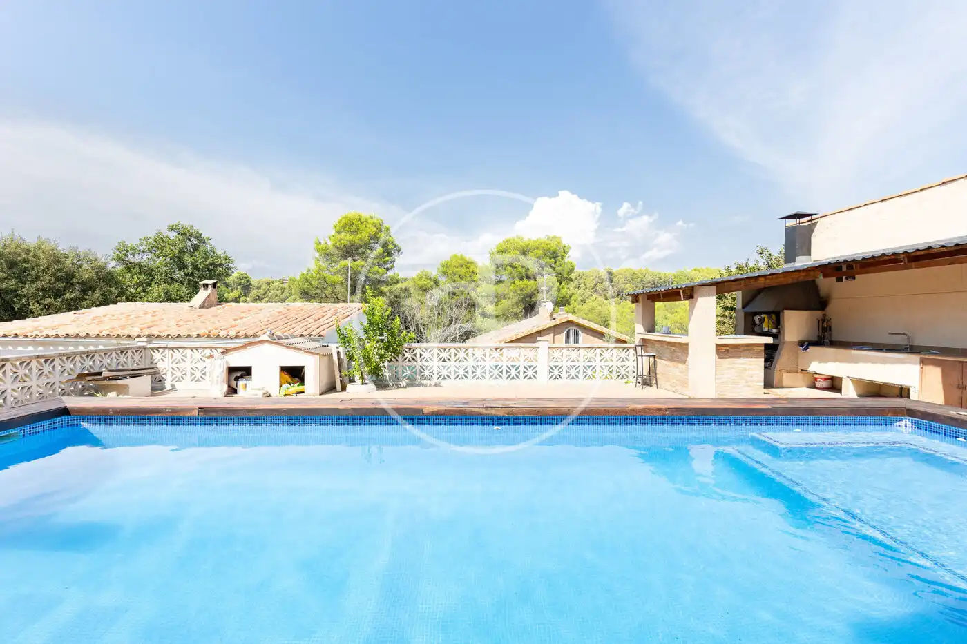 Swimming pool of Flat for sale in Rubí  with Air Conditioner, Heating and Private garden