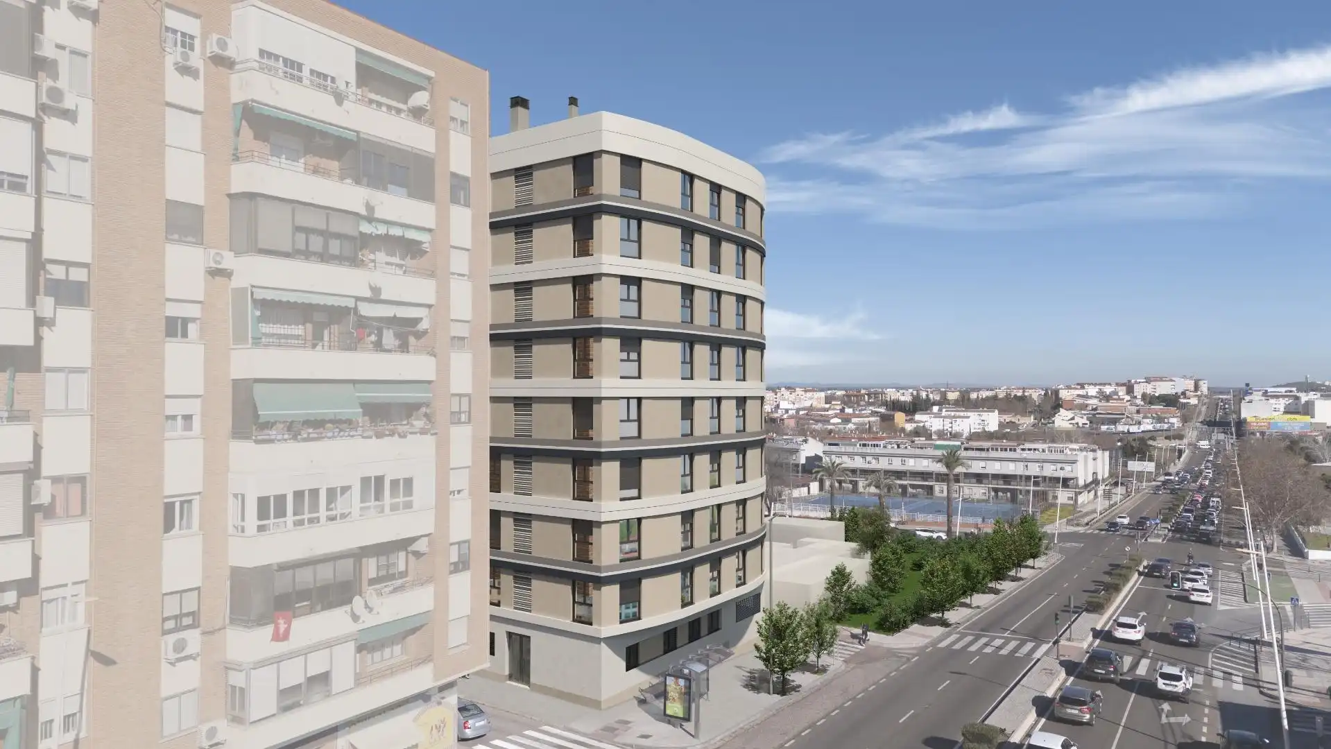 Exterior view of Flat for sale in Badajoz