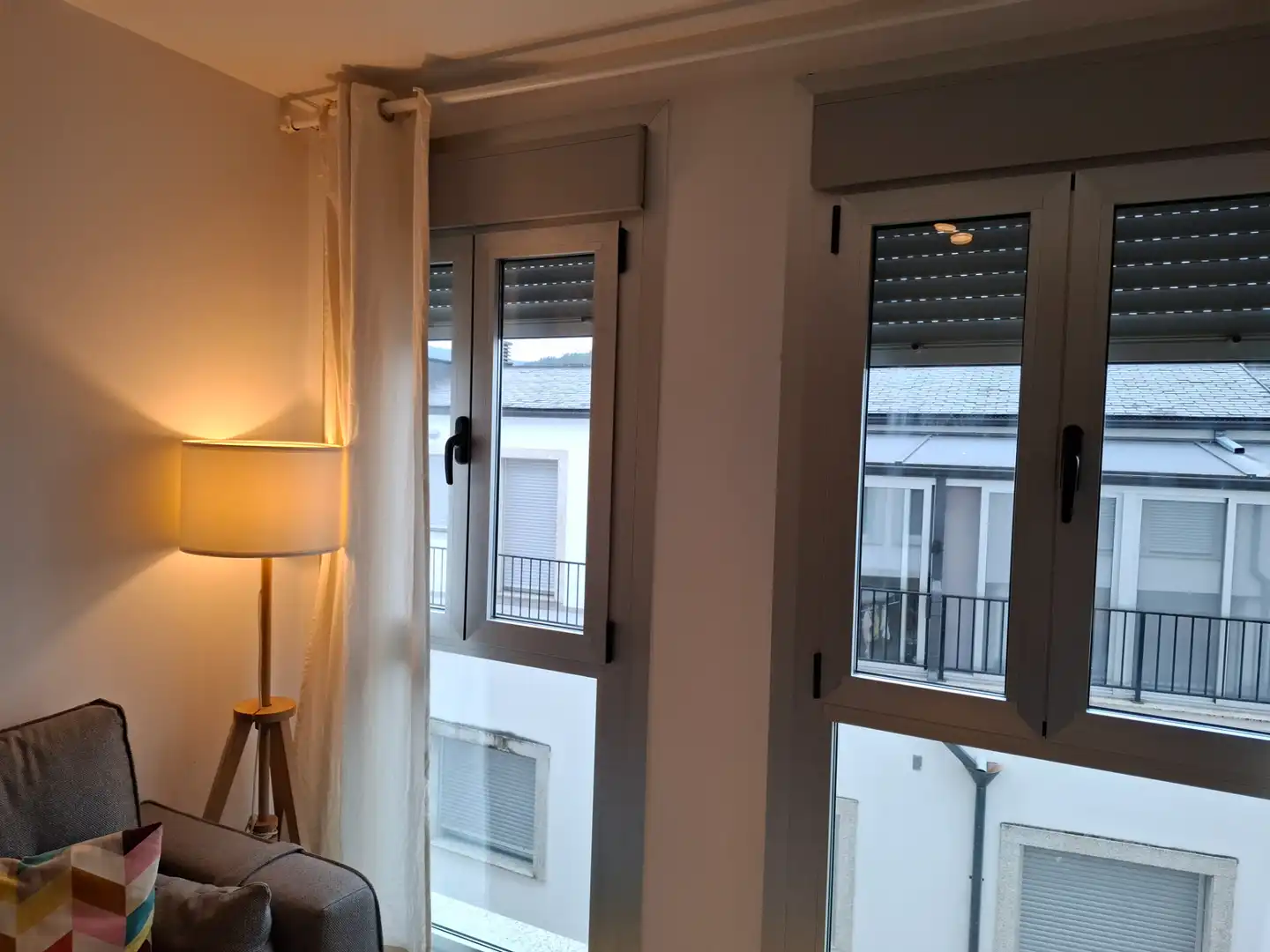 Balcony of Flat for sale in Viveiro  with Heating, Storage room and Furnished