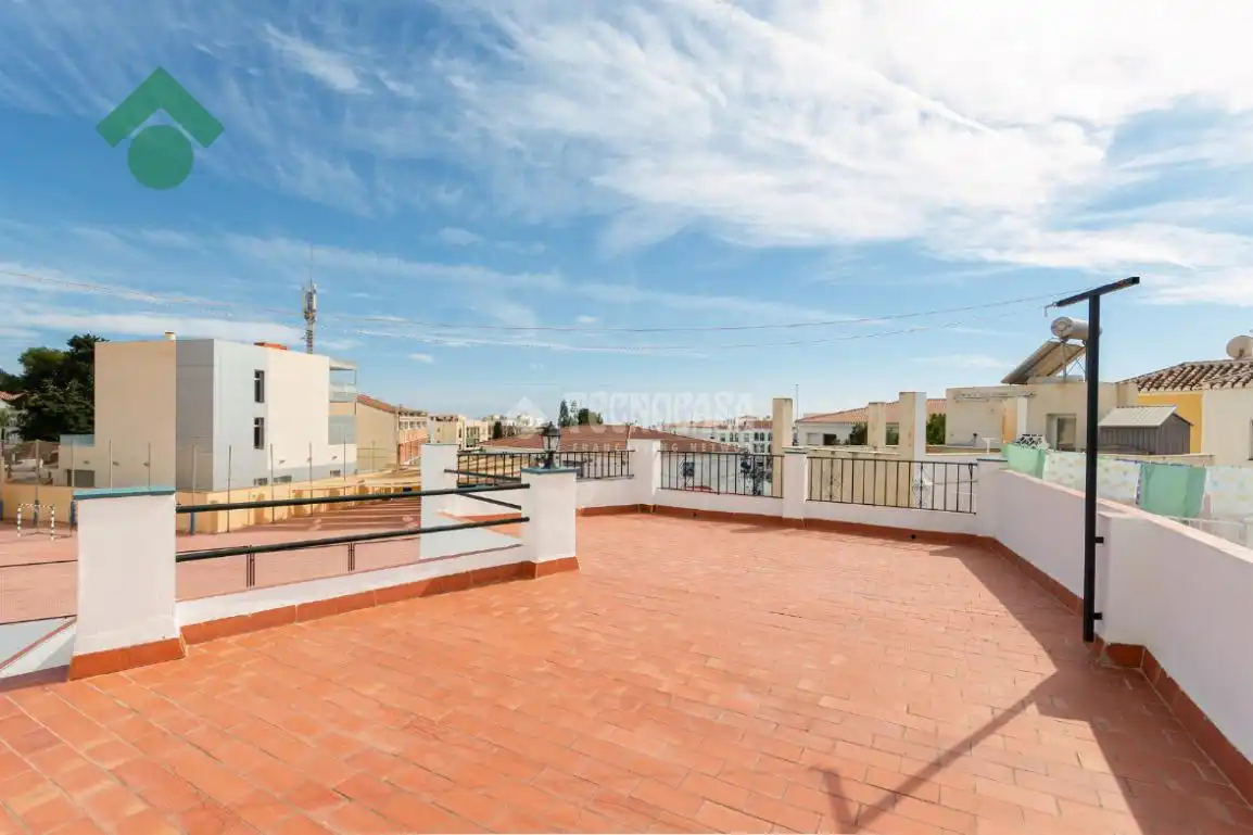 Terraza de Casa adosada en venta en Nerja