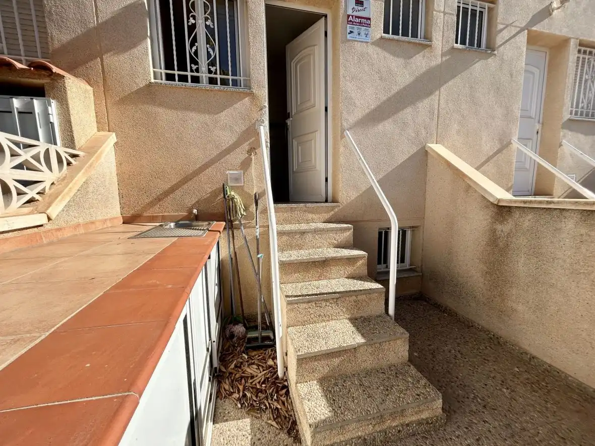 Balcony of Houses for sale in Santa Pola  with Heating, Terrace and Swimming Pool