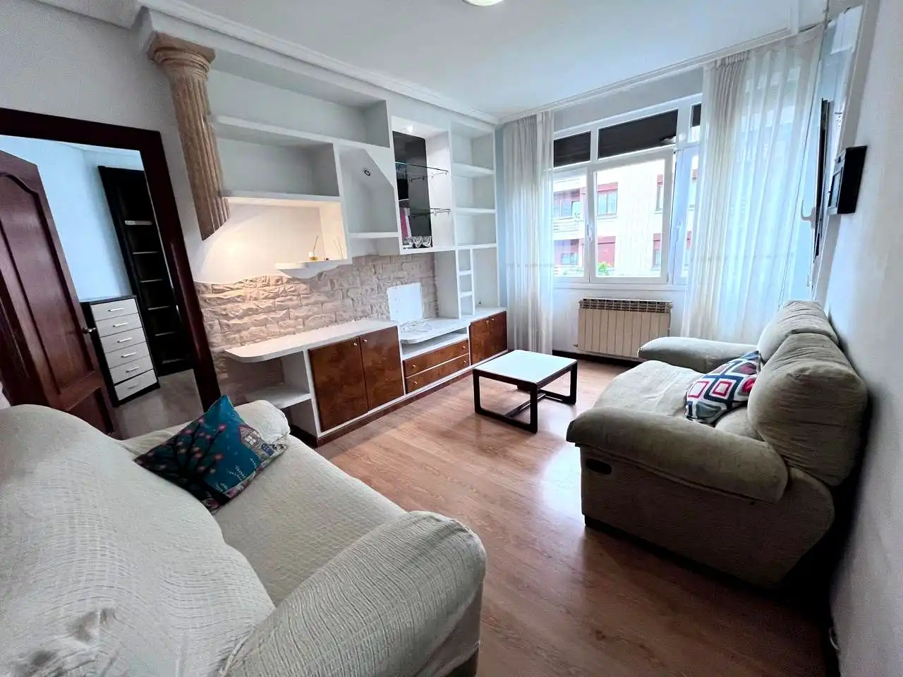 Living room of Flat for sale in Vitoria - Gasteiz  with Heating, Storage room and Furnished