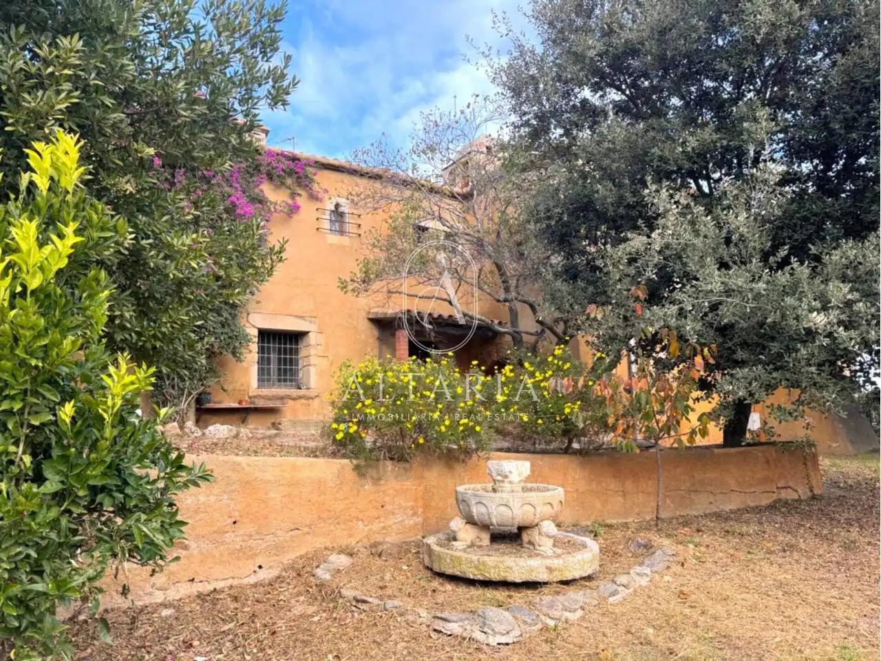 Jardí de Finca rústica en venda en Llagostera amb Jardí privat, Terrassa i Piscina