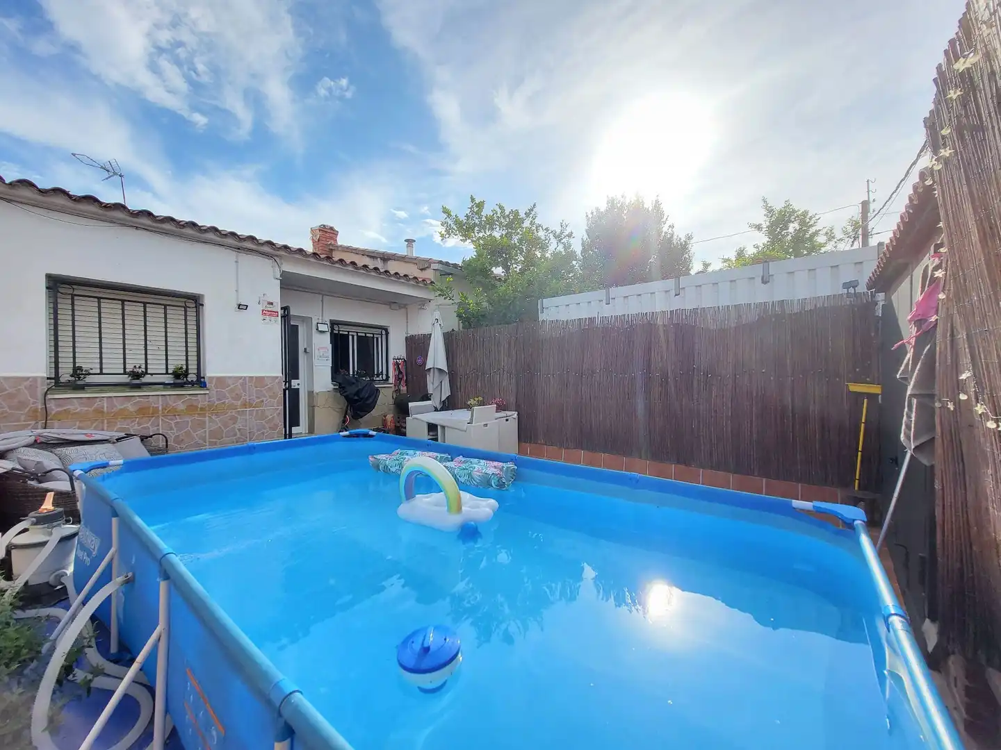 Piscina de Casa adosada en venta en Esparreguera con Aire acondicionado, Calefacción y Jardín privado