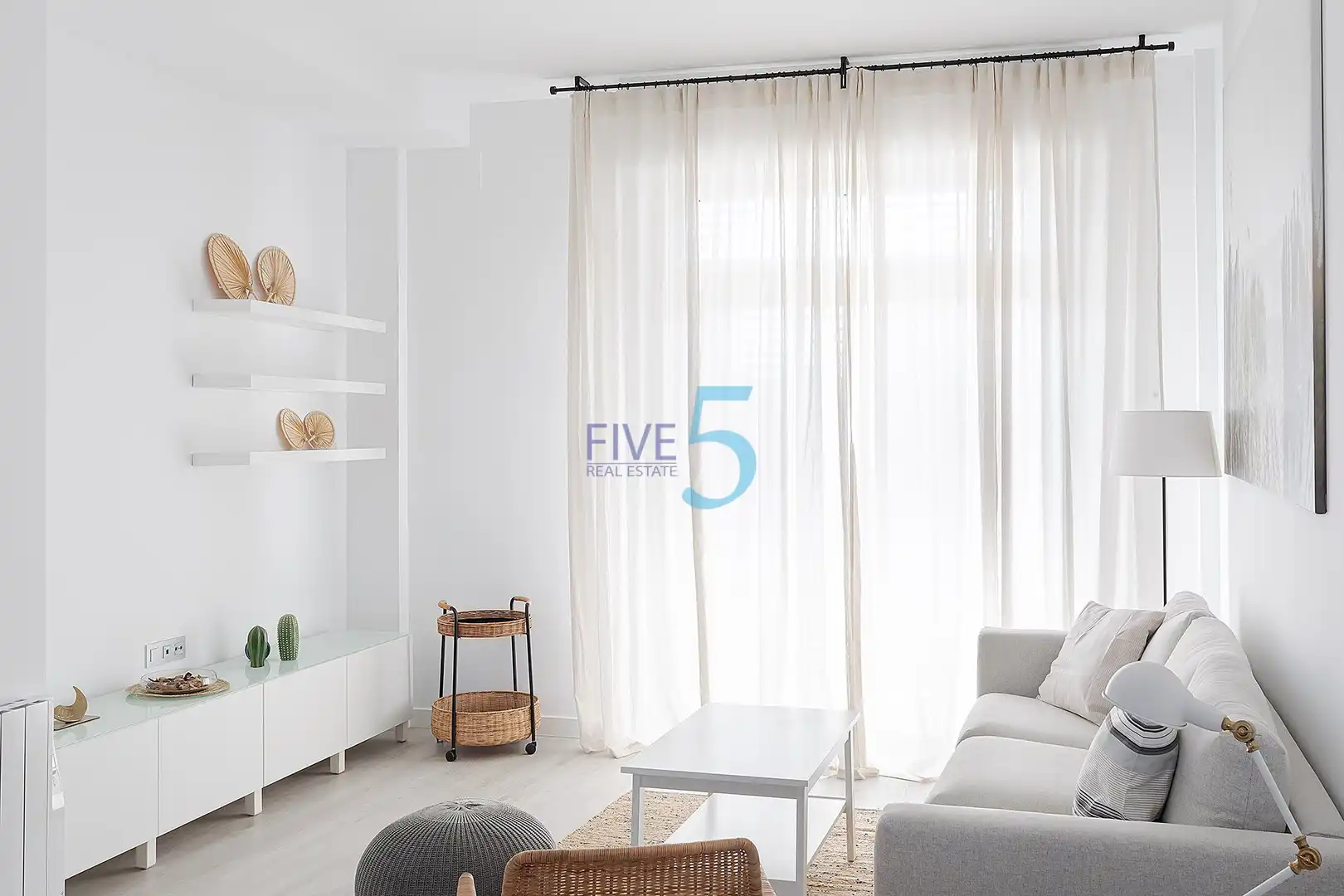 Living room of Flat for sale in Vera  with Swimming Pool