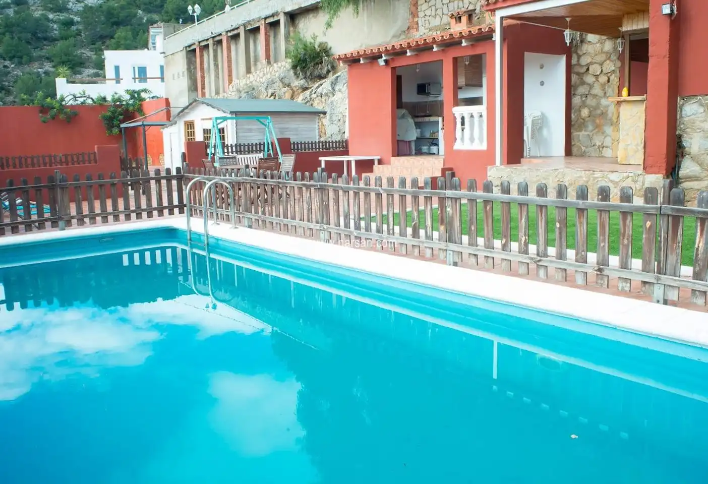 Piscina de Casa o chalet en venta en Benicasim / Benicàssim con Aire acondicionado, Calefacción y Terraza