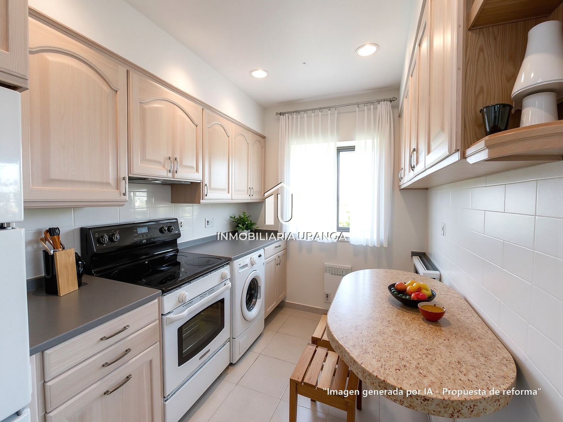 Kitchen of Flat for sale in Castro-Urdiales  with Terrace and Furnished