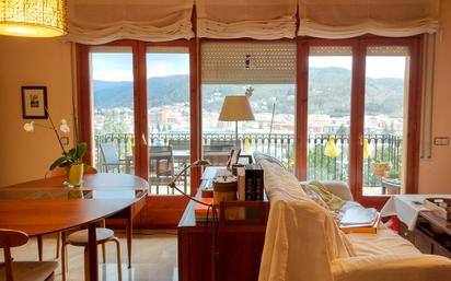 Sala d'estar de Casa adosada en venda en Ripoll amb Terrassa