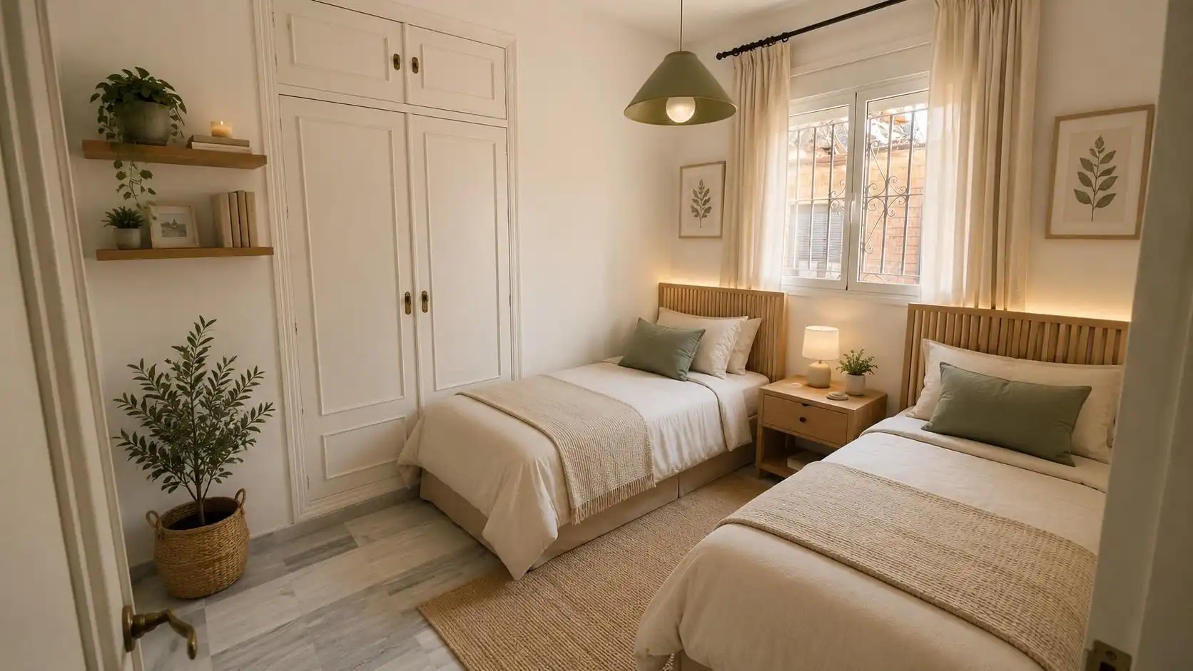 Habitación de Casa adosada en venta en Gines con Aire acondicionado