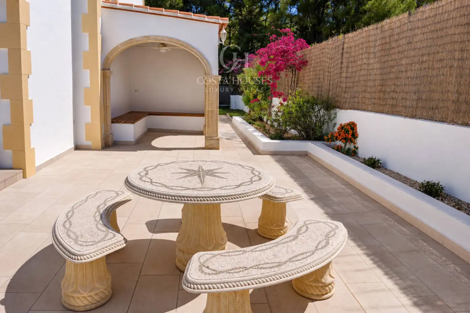 Terraza de Casa o chalet en venta en Jávea / Xàbia con Aire acondicionado, Calefacción y Jardín privado
